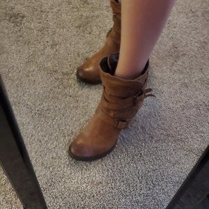 Steve Madden heeled boots, excellent condition